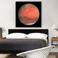thumbnail image 2 of ARTCANVAS Planet Mars Fourth Planet From the Sun Canvas Art Print - Size: 36" x 36" (0.75" Deep), 2 of 9