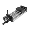 thumbnail image 4 of Manual Cross Sliding Table 150mm Linear Rail Module Slide Actuator & Handwheel, 4 of 23