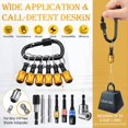 thumbnail image 3 of 18Pcs Bit Holder Keychains 3 Pcs 1/4 3/8 1/2 Inch Socket Portable Hex Shank Screwdriver Impact Drill Bit Holder, 3 of 7