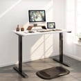 thumbnail image 2 of Giantex Universal Table Top, Solid One-piece Wooden Desktop  w/Cable Holes Office Relevance Tabletop Easy Assembly, 2 of 8