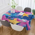 thumbnail image 5 of BZSMCE Square Tablecloth Cosmic Blast Pattern Tableclothes, 5 of 9