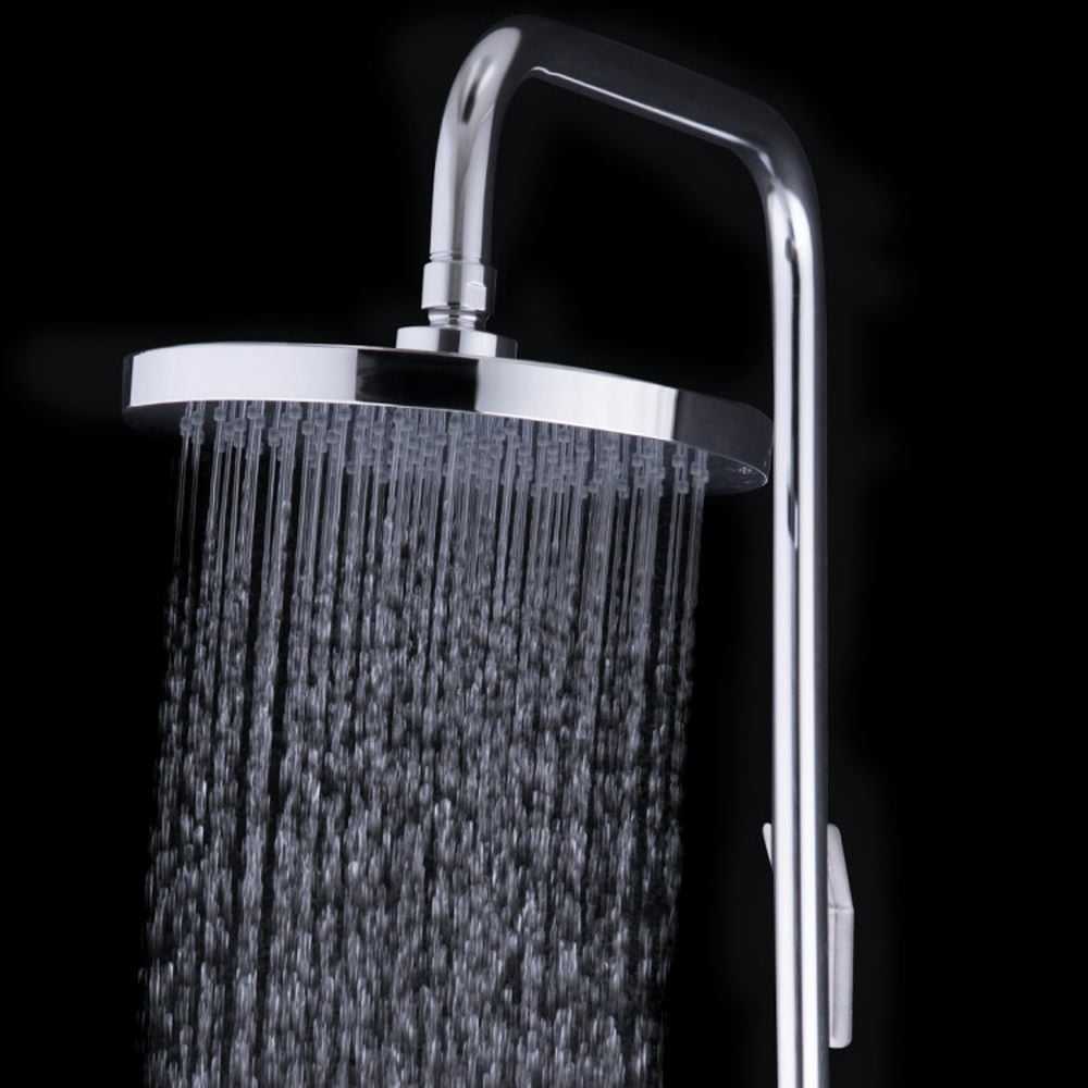 Finihen Shower Panel, Shower Panel Tower System, Bathroom ABS Shower Panel with Massage Jets & Hand Shower, Black Finihen Shower Panel, Shower Panel Tower System, Bathroom ABS Shower Panel with Massage Jets & Hand Shower, Black