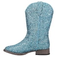 thumbnail image 3 of Roper Girls Glitter Galore Square Toe Cowboy   Mid Calf Boots, 3 of 5