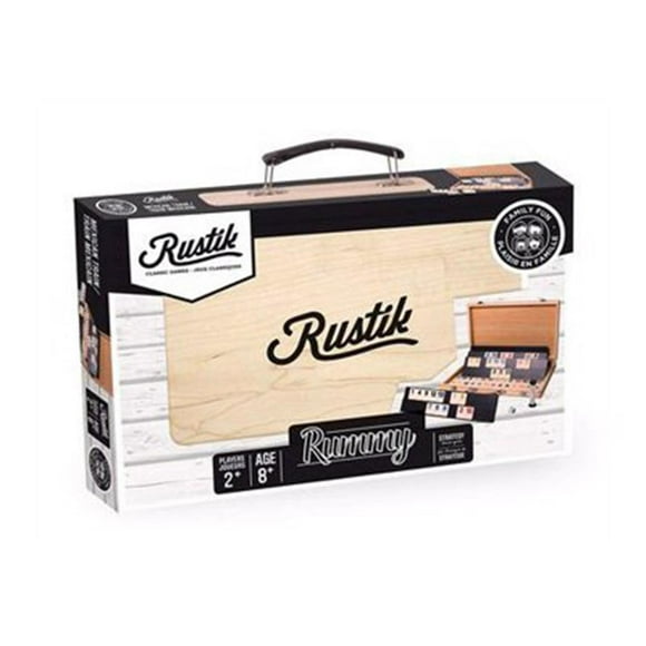 Rustik : Rummy wooden suitcase