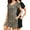 Leopard Print + Black, variant on Avidlove 2 Pack Women Nightgown Sleepwear Flare Short Sleeve Sleepshirts Veck Sleepdress Causal Pajama Dress S-XXL