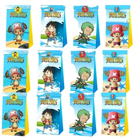 One Piece Goodie Party Favor Candy Bags Birthday Decorations Treat Supplies