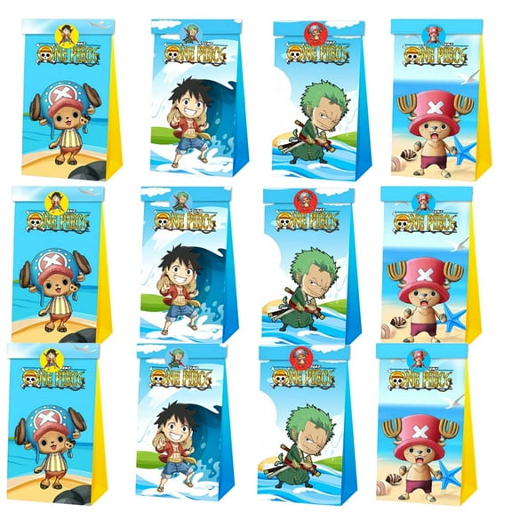 One Piece Goodie Party Favor Candy Bags Birthday Decorations Treat Supplies