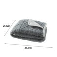 thumbnail image 4 of Xqxayjr under $5 4Pcs Waterproof Pet Blanket, Waterproof Pet Blanket for Sofa Bed, Reversible Dog Cat Throw for Furniture, Machine Washable Couch Cover Protector, Large Soft Blanket for Pet Hair, 4 of 9