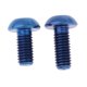 thumbnail image 5 of Tornillo de cabeza de bicicleta Baoblaze 6 Piezas M5 x 10 mm Azul, 5 of 8