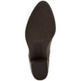 thumbnail image 4 of STYLE & COMPANY Womens Gray Perforated Stretch Gore Myrrah Almond Toe Block Heel Booties 7.5 W, 4 of 4