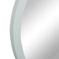 thumbnail image 5 of DecMode 32"W, 32"H Round Wall Mirror, White, 5 of 15