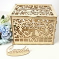 thumbnail image 4 of Ustyle Wedding Card Box DIY Bridal Decoration Personalized Envelop Gift Card Boxes JM01369, 4 of 6