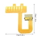 thumbnail image 4 of Sidaley Reemplazo de diseño distintivo de línea de contacto de cable plano flexible para 18-55 VR Accesorios de cámara y óptica, 4 of 5