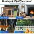 thumbnail image 3 of Anti Barking Device for Dogs, Rechargeable Ultrasonic Dog Bark Control with 3 Modes, 33 FT Range Indoor/Outdoor Barking Deterrent, Safe for Dogs & People (Y4), 3 of 6
