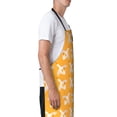 thumbnail image 3 of Picia Flying Ducks Waterproof Apron for Unisex Adult - Adjustable Bib Apron with Pockets, Ideal for Cooking, Gardening, Painting, and Household Chores, 3 of 9