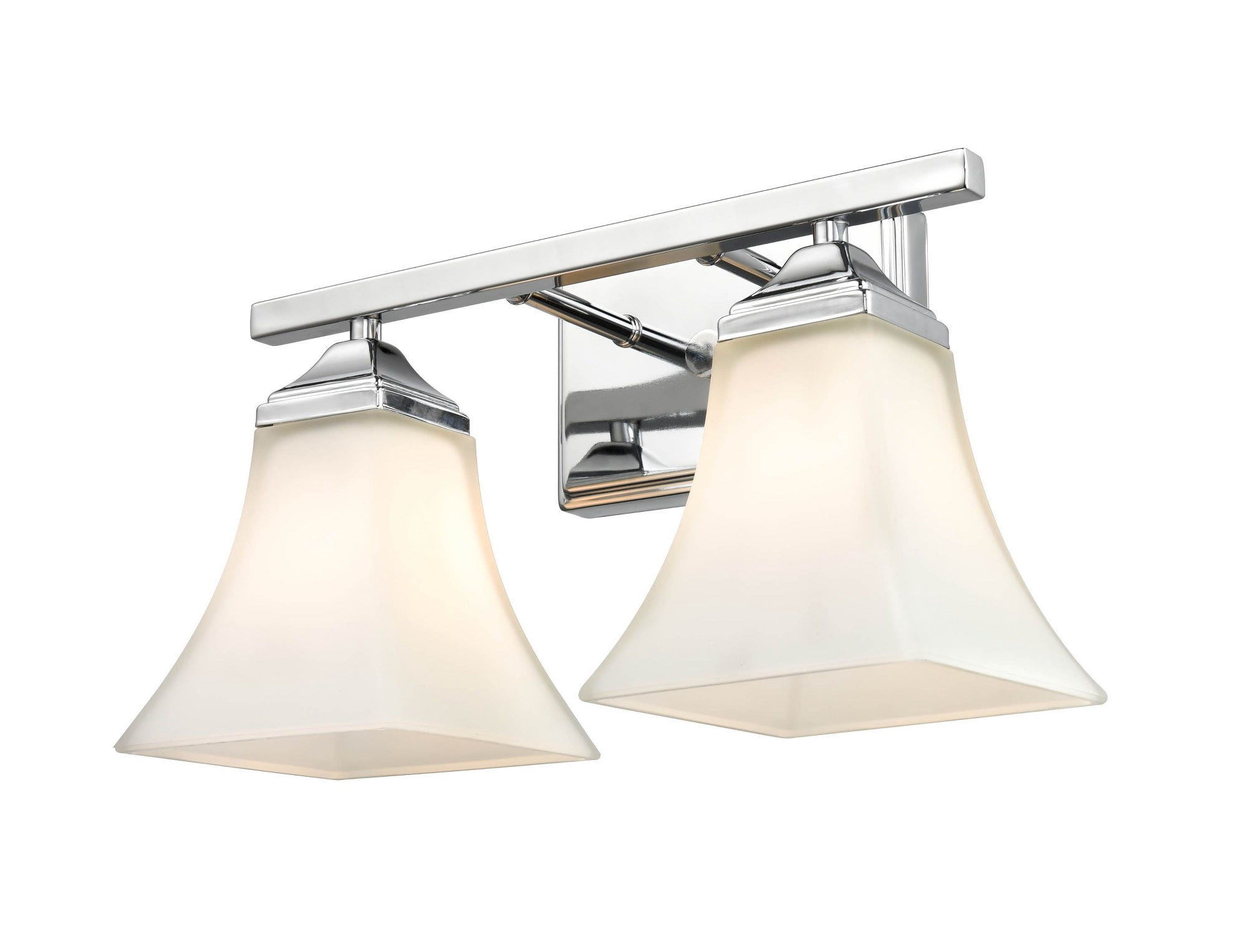 4502-CH Millennium Lighting 2 Light Bath Vanity-9 Inch Tall and 14 Inch Wide-Chrome Finish