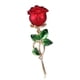 thumbnail image 2 of Moda mujer 3D rosa roja flor broche Pin pasador encanto señora joyería regalo ER, 2 of 4