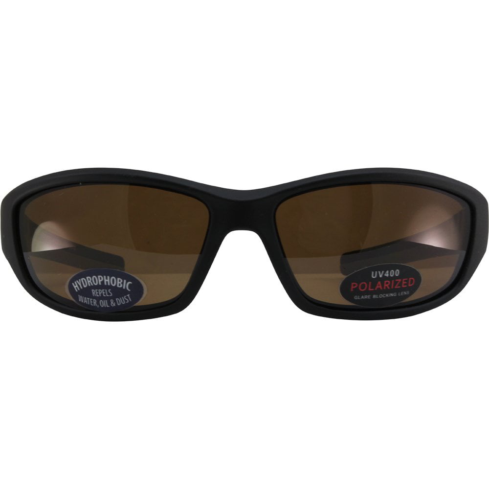 Sinner Player Polarised Sports Sunglasses Brown Frame Smoke Grey Lens 