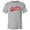 Sport Grey, variant on UGP Campus Apparel Austin Baseball Script - T-Shirt - Large - Sport Grey