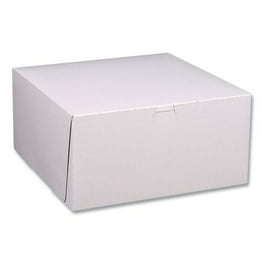 Bakery Boxes, Standard, 14 x 14 x 6, White, Paper, 50/Carton Bakery Boxes, Standard, 14 x 14 x 6, White, Paper, 50/Carton
