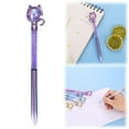 thumbnail image 2 of pdqouc Stylo à Bille en Forme de Chat Créatif 2ml Design Mignon et Intéressant Écriture Fluide Encre Colorée Adaptée aux Étudiants Enfants École Classe Indispensables Fournitures de Papeterie, 2 of 9