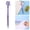 Purple, variant on Homesteed Cat Pens Ballpoint Pen for Women Cute Stationery Creative Cat Shape Gel Pens for Writing Journaling Blue Office Supplies