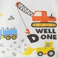 thumbnail image 6 of NOLDARES Toddler Boy Shirts Car T-Shirt for Boys Graphic Crewneck Tees Little Kids Summer Short Sleeve Cotton Tops(Light Blue,6-8 Months), 6 of 7