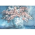 thumbnail image 2 of Tre Sorelle Studios 32x23 Gold Ornate Wood Framed with Double Matting Museum Art Print Titled - Cherry Blossoms in Chinoiserie Ginger Jar, 2 of 4