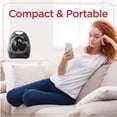thumbnail image 2 of BLACK+DECKER Lightweight Space Heater for Indoor Use, 1500W Infrared Heater with Overheat Protection, 2 of 7