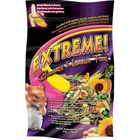 Extreme! Gourmet Hamster Food, 3 lb. (The Best Hamster Food)