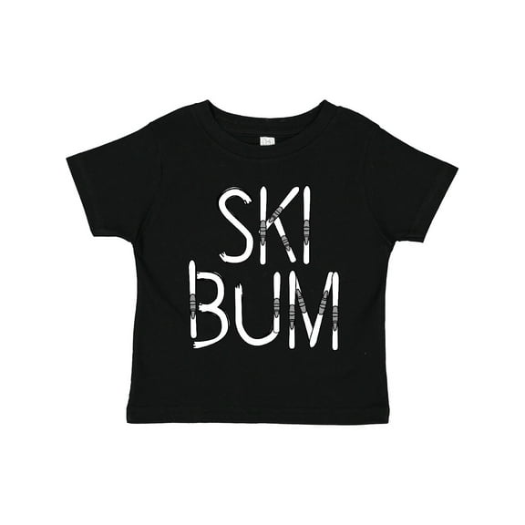 Inktastic Ski Bum Boys or Girls Toddler T-Shirt