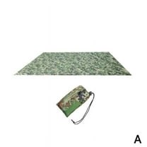 Ultralight Camping Camouflage Canopy Camping Hunting Shelter Waterproof Tarp Awning X Outdoor 145cm Tent Storage (Free Bag)100 G8U5