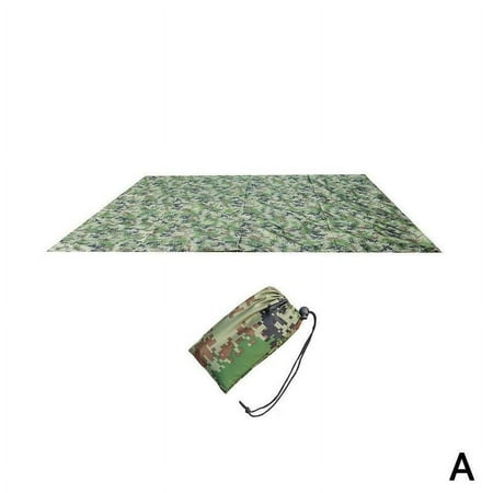 Ultralight Camping Camouflage Canopy Camping Hunting Shelter Waterproof Tarp Awning X Outdoor 145cm Tent Storage (Free Bag)100 G8U5