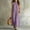 *Purple, variant on Women's Mock Neck Sleeveless Dress with Pockets,Elegant Casual Loose Fit Summer Midi Dress Sky Blue,Women's Plus XXL