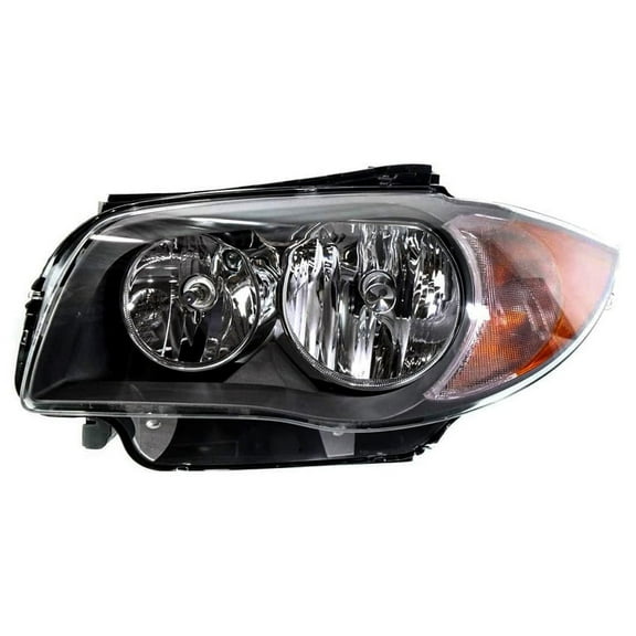 New Driver Side Halogen Headlight Fits BMW 128I Convertible 2008-11 63116924667