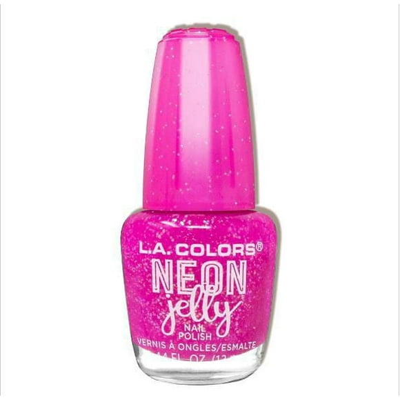 Neon Jelly Nail Polish - Glamingo, 13mL