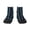 1 Black, variant on Blue Seahorse Print Adult Socks, Crew Moisture-wicking Socks, Unisex Cushion Crew Socks,Casual Sports Ankle Socks