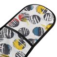 thumbnail image 2 of Dailycode Double Sided Oven Mitt with Loop Heat Resistant Kitchen Long Potholders 7" x 35" Sport Balls, 2 of 6
