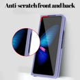 thumbnail image 3 of Compatible with Samsung Galaxy Z Fold 4 5G Case Shockproof Silicone Soft Cover for Girls Women -Purple, 3 of 12