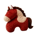 thumbnail image 2 of Caballo de peluche, adorno para año Nuevo Chino 2026, decoración para coche, muñeco de peluche adorable para adultos y adolescentes, regalo de, 2 of 9