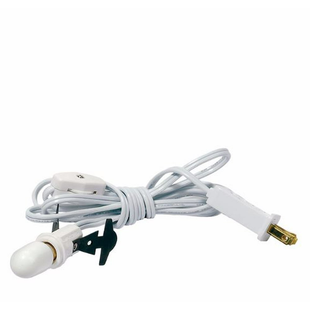 Department 56 Single Cord Set with 120V Light Bulb for Village