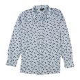 thumbnail image 1 of Alfani Chemise Boutonnée 2 Tons pour Femmes, Bleu, TG, 1 of 2