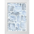 thumbnail image 1 of Fay, Mela 11x14 White Modern Wood Framed Museum Art Print Titled - Blue Abstract VI, 1 of 4