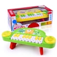 thumbnail image 4 of Piano digital de 10 teclas para niños, juguete de piano de dibujos animados, teclado de música electrónica para educación temprana de niños pequeños, 4 of 10