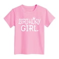 thumbnail image 4 of Toddler Girl's T Shirts Set Letter Graphic Tees Short Sleeve 0-24 Months 2t 3t 4t 5t 6t 7t Crew Neck Summer Tee Shirt Gibobby,9-10 Years,Pink, 4 of 4