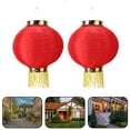 thumbnail image 2 of 2 faroles chinos redondos para colgar en la boda, decoración de fiesta de cumpleaños (A rojo) Likrtyny Lamparas Hogar Multifuncional, 2 of 9