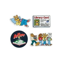 Arthur Stickers - Sticker Set of 4, (Hardcover)