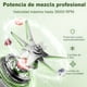 thumbnail image 2 of Licuadora Profesional Vratopbrand 38000 RPM con 10 Velocidades y Cuchillas de Acero Inoxidable - Tritura Hielo y Semillas, 2 of 12