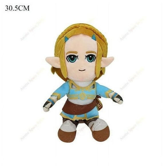 Zelda Plush Breath of the Wild Anime Link Princess Zelda Sand Seal Link With Bokoblin Mask Stuffed Throw Pillow Kids Toys Gift