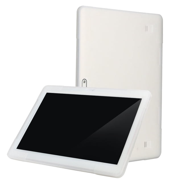 Dsseng Étui de Tablette 10 Pouces 10,1 Pouces Tablette Android Étui Universel en Silicone Étui de Protection pour Tablette Fonction Support avec Sangle d'Épaule Stylet